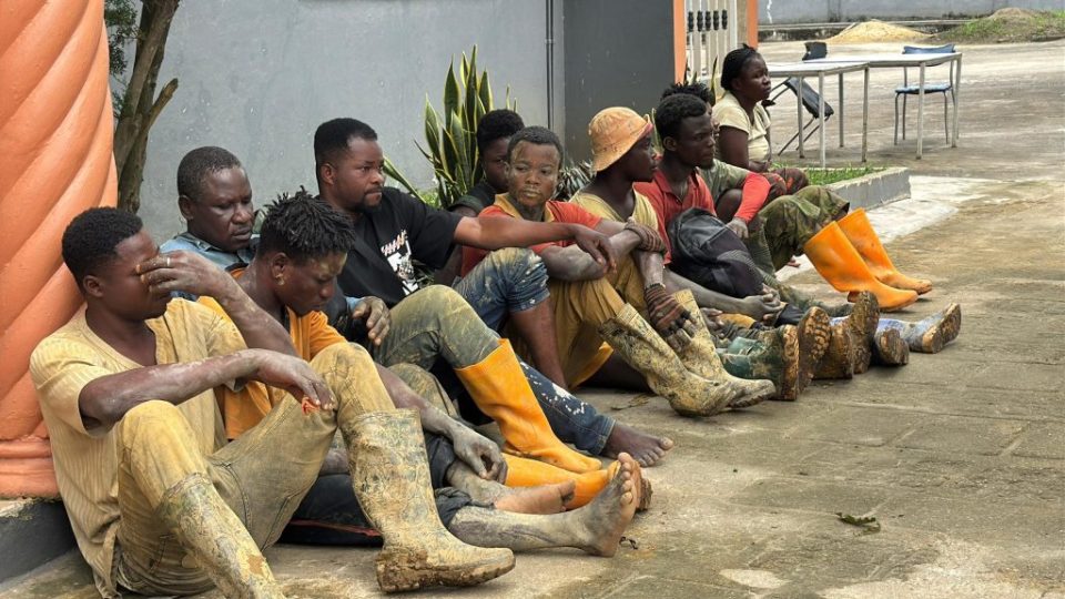 Western Regional Task Force Arrests 12 Illegal Miners