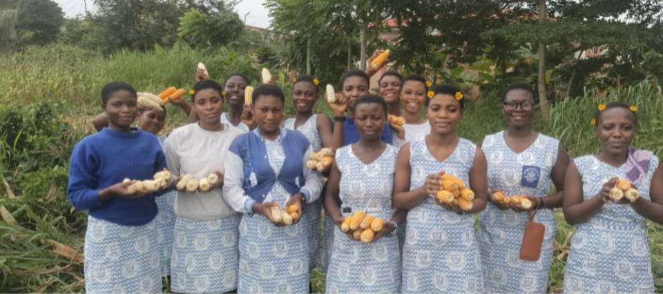 Sowing Success: Academy of Christ the King SHS Students Harvest Knowledge and Maize