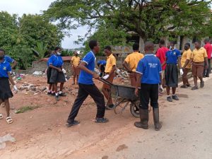 Ebubonko MA Basic School Pupils Urge Community to Prioritise Communal Labour to Improve Sanitation | Asorba Media IMG 20260710 WA0031