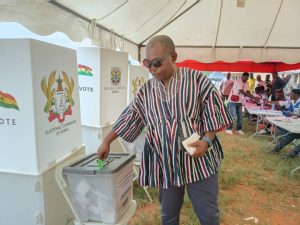 NPP Central Regional Acting Chairman Commends Peaceful Constituency Elections | Asorba Media IMG 20260712 WA0038